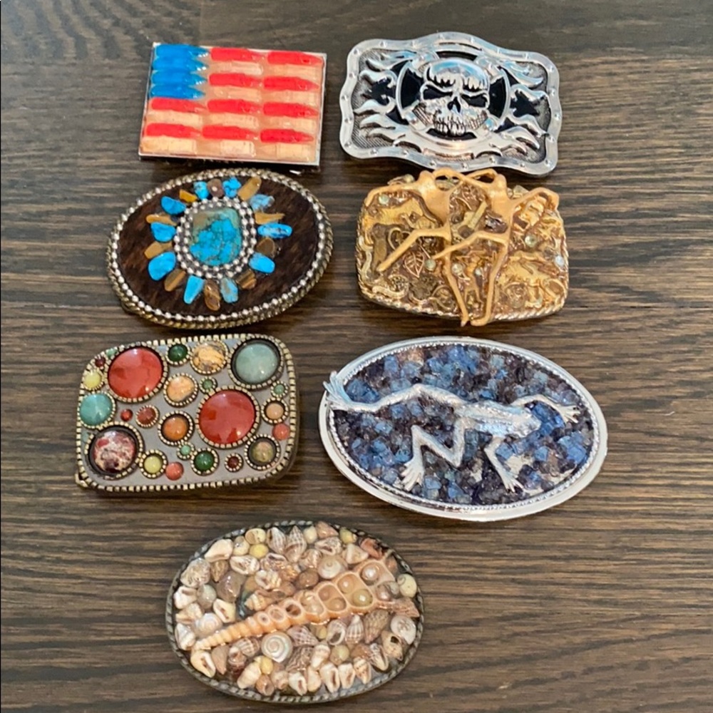 Belt Buckles. Selling all together in one bundle
